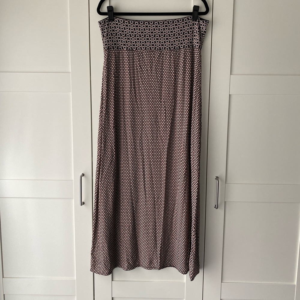 Stretch Jersey Maxi Skirt